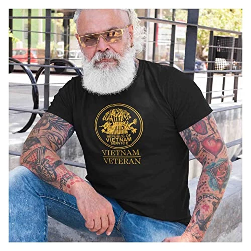 Vietnam Veteran Service Medal Men's T-Shirt 4 Vietnam Veteran Service Medal Men's T-Shirt - Image 4