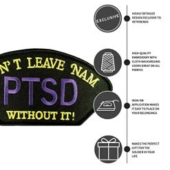 PTSD Patch Licensed Military Apparel Patriotic Products Gifts For Veterans Families And Retired VetFriends.com -Bruce Store 51HMYvr6jfL