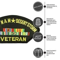 Vietnam/Desert Storm Vet Patch Licensed Military Apparel Patriotic Products Gifts For Veterans Families And Retired VetFriends.com 11 Vietnam/Desert Storm Vet Patch Licensed Military Apparel Patriotic Products Gifts For Veterans Families And Retired VetFriends.com -Bruce Store 51IjiIs0FiL