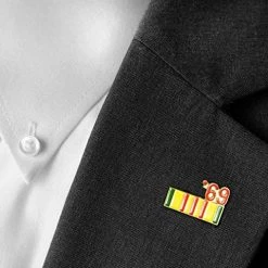 1969 Vietnam Service Ribbon Hat/Lapel Pin 7/8 Inch 10 1969 Vietnam Service Ribbon Hat/Lapel Pin 7/8 Inch -Bruce Store 51KTCn3S61L