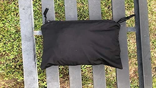 Vietnam Veteran Packable Pullover Jacket - Embroidered Left Chest Logo, Water Resistant, Black Unisex 3 Vietnam Veteran Packable Pullover Jacket - Embroidered Left Chest Logo, Water Resistant, Black Unisex - Image 3