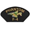 Phantom F-4 Patch Licensed Military Apparel Patriotic Products Gifts For Veterans Families And Retired VetFriends.com