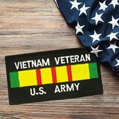 Vietnam Veteran Army Patch Licensed Military Apparel Patriotic Products Gifts For Veterans Families And Retired VetFriends.com 10 Vietnam Veteran Army Patch Licensed Military Apparel Patriotic Products Gifts For Veterans Families And Retired VetFriends.com -Bruce Store 51NJauPHQ9L
