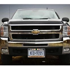 Operation Desert Storm Campaign Ribbon Metal License Plate Frame - Chrome