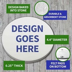 Coast Guard Red Text Sandstone Coaster Licensed Military Apparel Patriotic Products Gifts For Veterans Families And Retired VetFriends.com 8 Coast Guard Red Text Sandstone Coaster Licensed Military Apparel Patriotic Products Gifts For Veterans Families And Retired VetFriends.com -Bruce Store 51REg3qsKrL 4