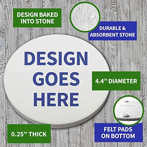 Coast Guard Red Text Sandstone Coaster Licensed Military Apparel Patriotic Products Gifts For Veterans Families And Retired VetFriends.com 3 Coast Guard Red Text Sandstone Coaster Licensed Military Apparel Patriotic Products Gifts For Veterans Families And Retired VetFriends.com - Image 3