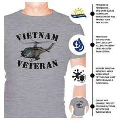 Vietnam Veteran With Huey Graphic Performance T-Shirt 8 Vietnam Veteran With Huey Graphic Performance T-Shirt -Bruce Store 51RRMKllZuL