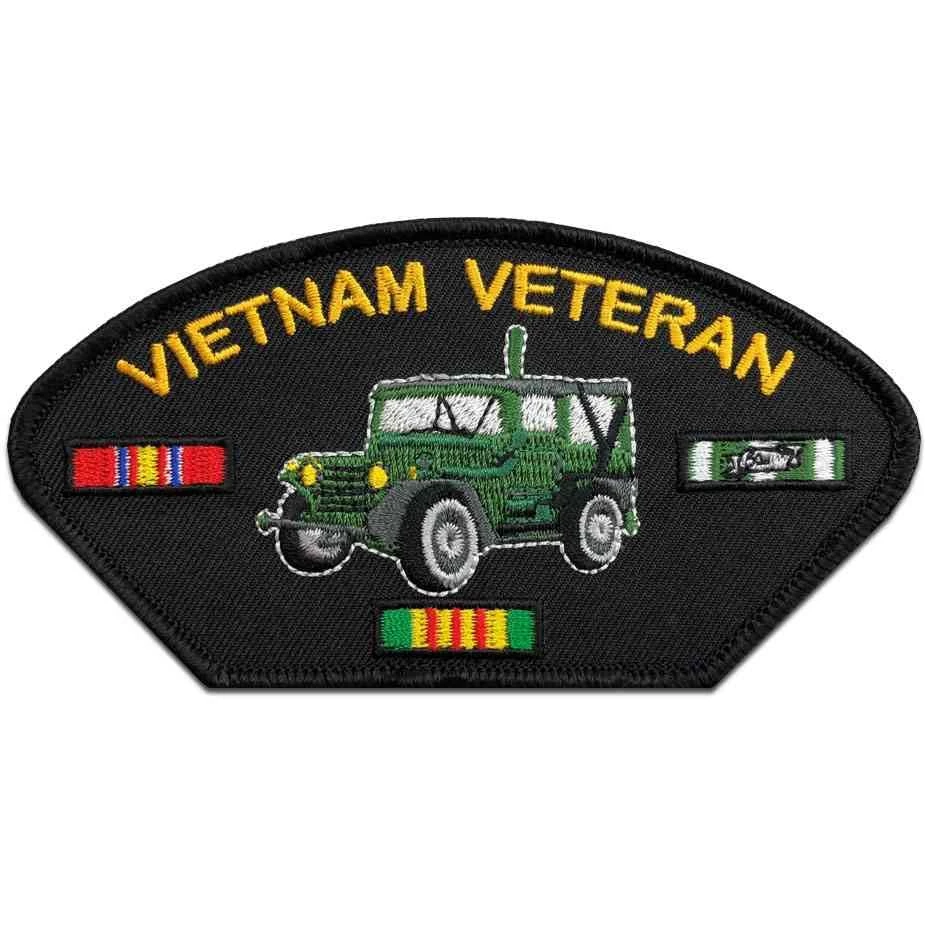 Vietnam Veteran War Ribbons And Vehicle Patch 1 Vietnam Veteran War Ribbons And Vehicle Patch