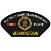 Vietnam Veteran: All Gave Some, 58,479 Gave All Patch Licensed Military Apparel Patriotic Products Gifts For Veterans Families And Retired VetFriends.com