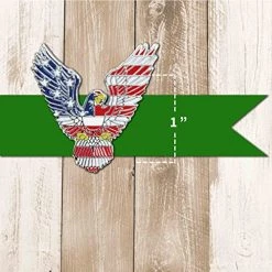 Bald Eagle Lapel Pin With American Flag Red White And Blue Enamel Paint And Feathers USA Freedom Patriot Army Navy Air Force Marines VetFriends.com -Bruce Store 51aR9iXqoSL