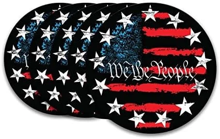 Betsy Ross 'We The People' 13-Star American Flag Circle Decal Sticker (5) 6 Betsy Ross 'We The People' 13-Star American Flag Circle Decal Sticker (5) - Image 6