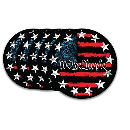 Betsy Ross 'We The People' 13-Star American Flag Circle Decal Sticker (5) 1 Betsy Ross 'We The People' 13-Star American Flag Circle Decal Sticker (5)