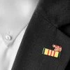 1970 VietnamVeteran Service Ribbon Hat/Lapel Pin 7/8 Inch
