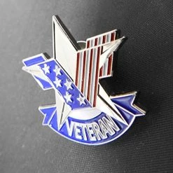 Proud To Be A Veteran Pin For Hat US Veteran Lapel Pin US Flag Lapel Pin VetFriends.com -Bruce Store 51ooyPkaPUL