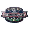 VetFriends.com Vietnam War 50th Commemoration Hat Lapel Pin