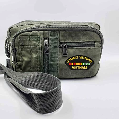 Combat Veteran Vietnam Patch Licensed Military Apparel Patriotic Products Gifts For Veterans Families And Retired VetFriends.com 2 Combat Veteran Vietnam Patch Licensed Military Apparel Patriotic Products Gifts For Veterans Families And Retired VetFriends.com - Image 2
