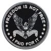 US Veteran Patch With Eagle Graphic Licensed Military Apparel Patriotic Products Gifts For Veterans Families And Retired VetFriends.com