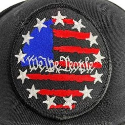 VetFriends.com Custom 1776 Betsy Ross We The People Patch Hat USA Red White And Blue Iconic Patch Cap For Army Navy Air Force Marines Veterans Soldiers Patriots -Bruce Store 61BgwsmScFL