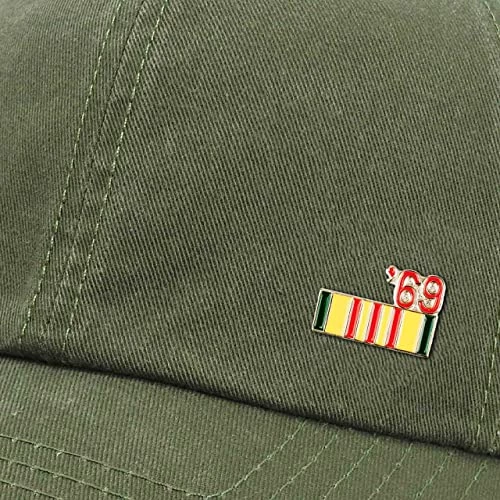 1969 Vietnam Service Ribbon Hat/Lapel Pin 7/8 Inch 7 1969 Vietnam Service Ribbon Hat/Lapel Pin 7/8 Inch - Image 7