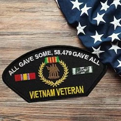 Vietnam Veteran: All Gave Some, 58,479 Gave All Patch Licensed Military Apparel Patriotic Products Gifts For Veterans Families And Retired VetFriends.com -Bruce Store 61JziYvL3BL