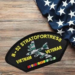 Vietnam Veteran W/Ribbon: B-52 Stratofortress Patch Licensed Military Apparel Patriotic Products Gifts For Veterans Families And Retired VetFriends.com 6 Vietnam Veteran W/Ribbon: B-52 Stratofortress Patch Licensed Military Apparel Patriotic Products Gifts For Veterans Families And Retired VetFriends.com -Bruce Store 61NTtStA6gL