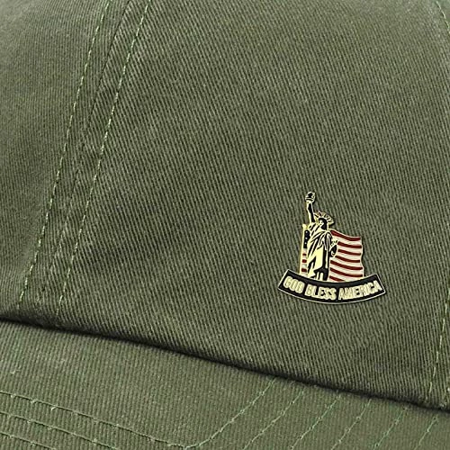 God Bless America Flag And Statue Of Liberty Hat/Lapel Pin 3 God Bless America Flag And Statue Of Liberty Hat/Lapel Pin - Image 3