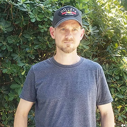 VetFriends.com US Veteran Hat With DD-214 Alumni Text And National Service Ribbon Graphic - Embroidered Adjustable Vintage Washed Gray Cap 2 VetFriends.com US Veteran Hat With DD-214 Alumni Text And National Service Ribbon Graphic - Embroidered Adjustable Vintage Washed Gray Cap - Image 2