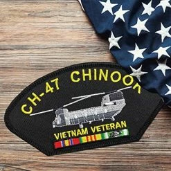 Vietnam Veteran W/Ribbon: CH-47 Chinook Patch Licensed Military Apparel Patriotic Products Gifts For Veterans Families And Retired VetFriends.com 9 Vietnam Veteran W/Ribbon: CH-47 Chinook Patch Licensed Military Apparel Patriotic Products Gifts For Veterans Families And Retired VetFriends.com -Bruce Store 61VJ5CMFKyL