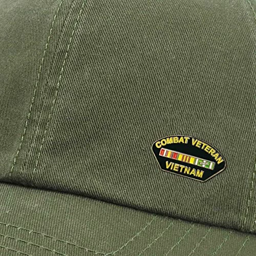 Combat Veteran Vietnam Service Ribbon Lapel Pin - 1.5 Inches 4 Combat Veteran Vietnam Service Ribbon Lapel Pin - 1.5 Inches - Image 4