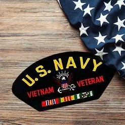 U.S. Navy Vietnam Vet Patch Licensed Military Apparel Patriotic Products Gifts For Veterans Families And Retired VetFriends.com 8 U.S. Navy Vietnam Vet Patch Licensed Military Apparel Patriotic Products Gifts For Veterans Families And Retired VetFriends.com -Bruce Store 61flK49k18L