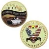 Operation Desert Storm Challenge Coin Licensed Military Apparel Patriotic Products Gifts For Veterans Families And Retired VetFriends.com