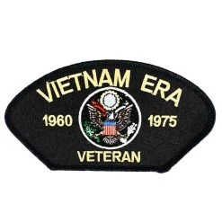 Vietnam Era Veteran Patch With Eagle Emblem Licensed Military Apparel Patriotic Products Gifts For Veterans Families And Retired VetFriends.com