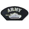 US Army Patch With Army Tank Graphic Licensed Military Apparel Patriotic Products Gifts For Veterans Families And Retired VetFriends.com