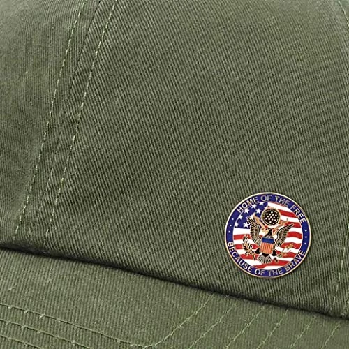 US Flag Lapel Pin With Home Of The Free Because Of The Brave American Eagle Pin Lapel Pin Patriotic 4 US Flag Lapel Pin With Home Of The Free Because Of The Brave American Eagle Pin Lapel Pin Patriotic - Image 4